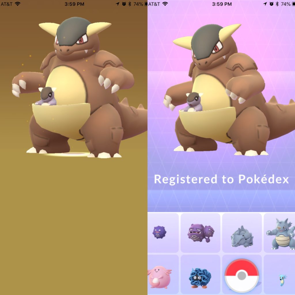 0115 Kangaskhan - Chance or Guaranteed Lucky - Pokemon Go